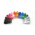 5# nylon slider auto lock colorful slider